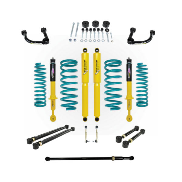TOYOTA - LAND CRUISER - PRADO- 120 SERIES - 2003 - 2009 - 3" - TWIN TUBE
