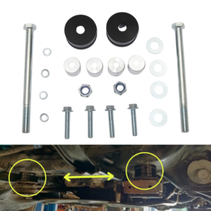 DIFF DROP KIT- TOYOTA HILUX - FORTUNER - LAND CRUISER PRADO - 4RUNNER 4TA - 5TA - FJ CRUISER - DD59-527K