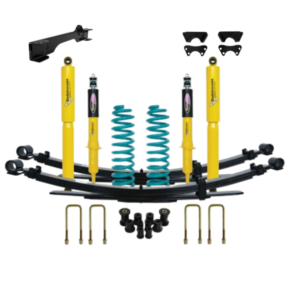 CHEVROLET - COLORADO - 2012 ON - 3" - 3.5" TWIN TUBE CON MUELLES TRASEROS