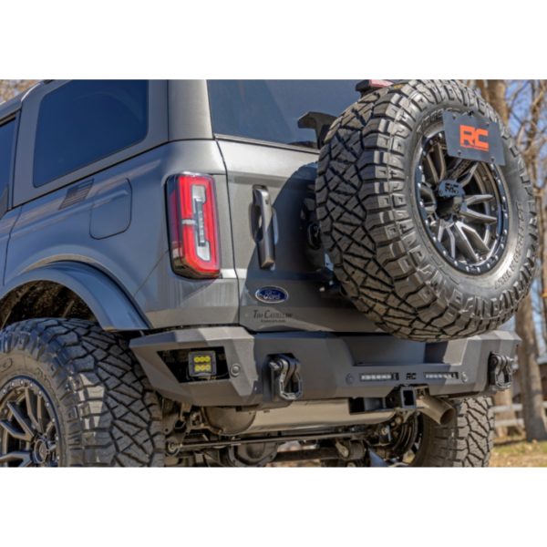 RC - REAR BUMPER / BLACK SERIES LED / FLOOD / FORD BRONCO 4WD (21 - 23) - Imagen 4