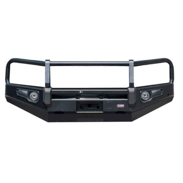 BULL BAR CLASSIC BLACK DELUXE FOR TOYOTA LAND CRUISER 200 SERIES 2016 - ON - BU59-5545